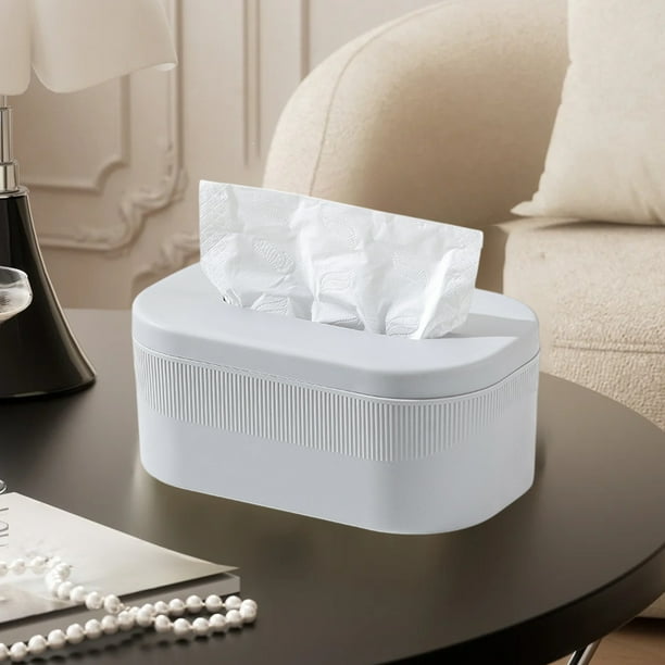 Organizadores de armario y almacenamiento Caja de pañuelos con pañuelos Organizador de papel facial para teléfono celular para cocina Baño Tocador Encimeras Dormitorio Cómodas y mesas Contenedor de pa