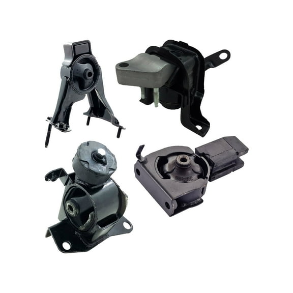 Set of 4 ISA Engine Motor & Trans Mount Replacement Compatible with 2003 2004 2005 2006 2007 2008 Pontiac Vibe 1.8L L4 Replacement for A4218, A4219, A4220, A4221