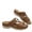 Brown, variant on Womens Beach Sandals Summer New Foreign Trade Large Size Wedge Fish Mouth Solid Color Large Size One Line Outside To Wear Beach Sandals Blue 36