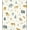Beige, Pattern 1, variant on ODIKA 4'x6' Machine Washable Non-Slip Area Rug, Enchanted Jungle Friends for with Ivory Design High Traffic Rug, Beige, 86767