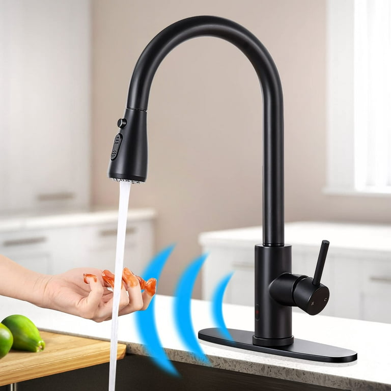 Touchless Kitchen Faucet With Pull Down