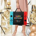 thumbnail image 6 of Video Game Birthday Gift Bag - 13" Large Happy Birthday Gift Bag with Tissue Paper and Card for Boys Kids Video Game Birthday Party Supplies, 6 of 7