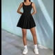 thumbnail image 5 of Falda Plisada para Yoga, Correr, Fitness, Tenis, Color Negro, Talla XL, 5 of 7