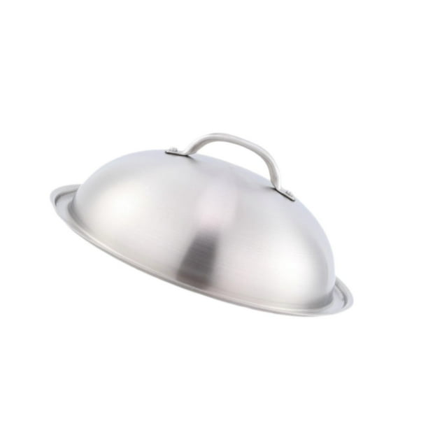 Tapa Para Cocinar Al Vapor De 12,6'' Para Derretir Queso A La Parrilla En Forma De Cúpula Para Filetes De Cocina