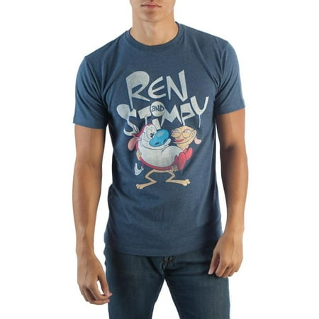 Ren & Stimpy Navy T-Shirt-Medium