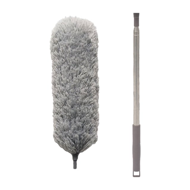 Rbaofujie Dusters For Cleaning High Ceiling Fan, Microfiber Feather Duster With 30 To 100 InTelescoping Extension Pole, Long Extendable Duster For Home Car Furniture Clearance Items