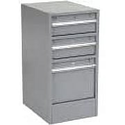 Global Industrial 3 Drawer Workbench Pedestal W/Built-In Base