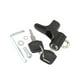 thumbnail image 3 of Hardware De Montaje De Bloqueo De Casco De Motocicleta Con 2 Llaves De Bloqueo De Seguridad De Casco, 3 of 9