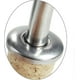thumbnail image 3 of 2-Pack Stainless Steel and Cork Olive Oil Pourers and Drizzles with Hinged Flip Lids Perfect for Wine, Spirits, Coffee, Syrups and Vinegars, 3 of 5