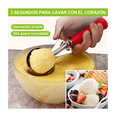 thumbnail image 4 of Juego 3 Cucharas Resortes para Helado Profesional Acero Malubero Multicolor, 4 of 5