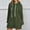 Tops-90Green, variant on Womens Sweatshirts Trendy Drawstring Hood Fleece Lining Long Sweatshirts Side Split Pockets Tunic Sweatshirts Loose Fit Casual Fall Winter Wear