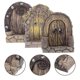 thumbnail image 3 of 3pcs Mini Door Fairy Garden Accessories Miniature Door Fairy Garden Tree Door, 3 of 4
