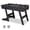 Black, variant on Costway 4ft x 2ft Folding Foosball Table with 2 Balls & Slide Scorers, 22 Players, Indoor Natural