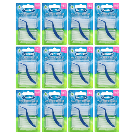 DenTek Wax for Braces, 1 CT (Pack - 12)