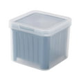 thumbnail image 1 of Vrorvz Contenant de Rangement Alimentaire à Compartiments Multiples avec Drainage pour la Préparation des Repas et la Fraîcheur, Convient pour Garder les Ingrédients Hachés et Préparés, Va au Réfrigérateur, Convient au Lave-Vaisselle, Solution, 1 of 2