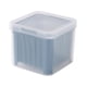thumbnail image 1 of Caja para almacenar jengibre y ajo con filtro de drenaje | Contenedor de 6 compartimentos para preparar comidas | Apto para congelador y lavavajillas | Bento para conservar las sobras del almuerzo,, 1 of 2