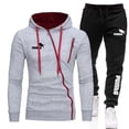 thumbnail image 3 of Oferta de otoño e invierno, chaquetas con cremallera para hombre, trajes clásicos para hombre, ropa deportiva informal para exteriores, sudaderas con capucha y pantalones deportivos S-4XL, 3 of 3