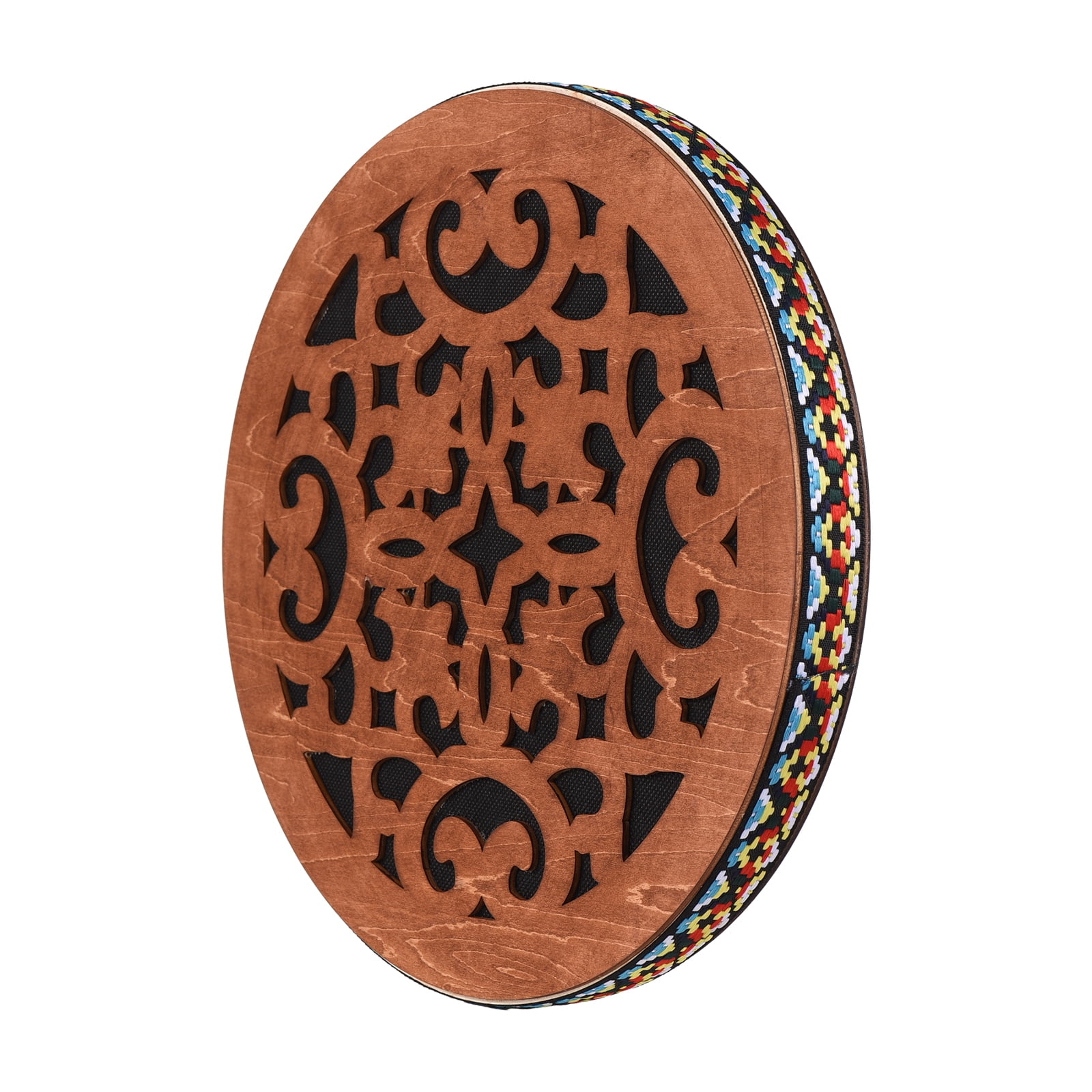 Snare drum,Portable Hand Drum Sound Therapy Water Drum Ethnic Percussion Water Sound Birch Hand Drum Sound Birch Wooden Drum Onomatopoeic Portable Sound Birch Wooden Portable Hand
