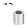thumbnail image 3 of Unique Bargains M3 Aluminum Sleeve Crimp 3mm(1/8 In) Steel Wire Rope Button Stop 100 Pcs, 3 of 4