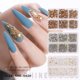 thumbnail image 4 of Minnieouse Nail Crystal Nails 6 Cajas Rhinestone Glass Clear Mixed Color Nail Art DIY Joyas Piedra Kit Maquillaje Bolsas Decoración Juegos de manicura Multicolor, 4 of 6