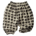 thumbnail image 4 of AWZXDE Toddler Muslin Jogger Pants Elastic Waist Printed Harem Trousers Lightweight Loose Kids Bottoms Breathable Baby Pants For Boys Girls Summer Daily Wear - 4-5 Years, 4 of 4