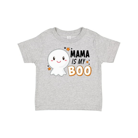 Inktastic Mama is My Boo with Cute Ghost Boys or Girls Toddler T-Shirt