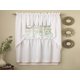 thumbnail image 1 of Cortinas de cocina Valance Sweet Home Ribcord White, 1 of 1