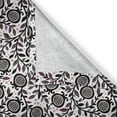 thumbnail image 4 of Ambesonne Garden Art Window Valance, Pomegranate Floral, 54" X 18", Plum Blush Black, 4 of 5