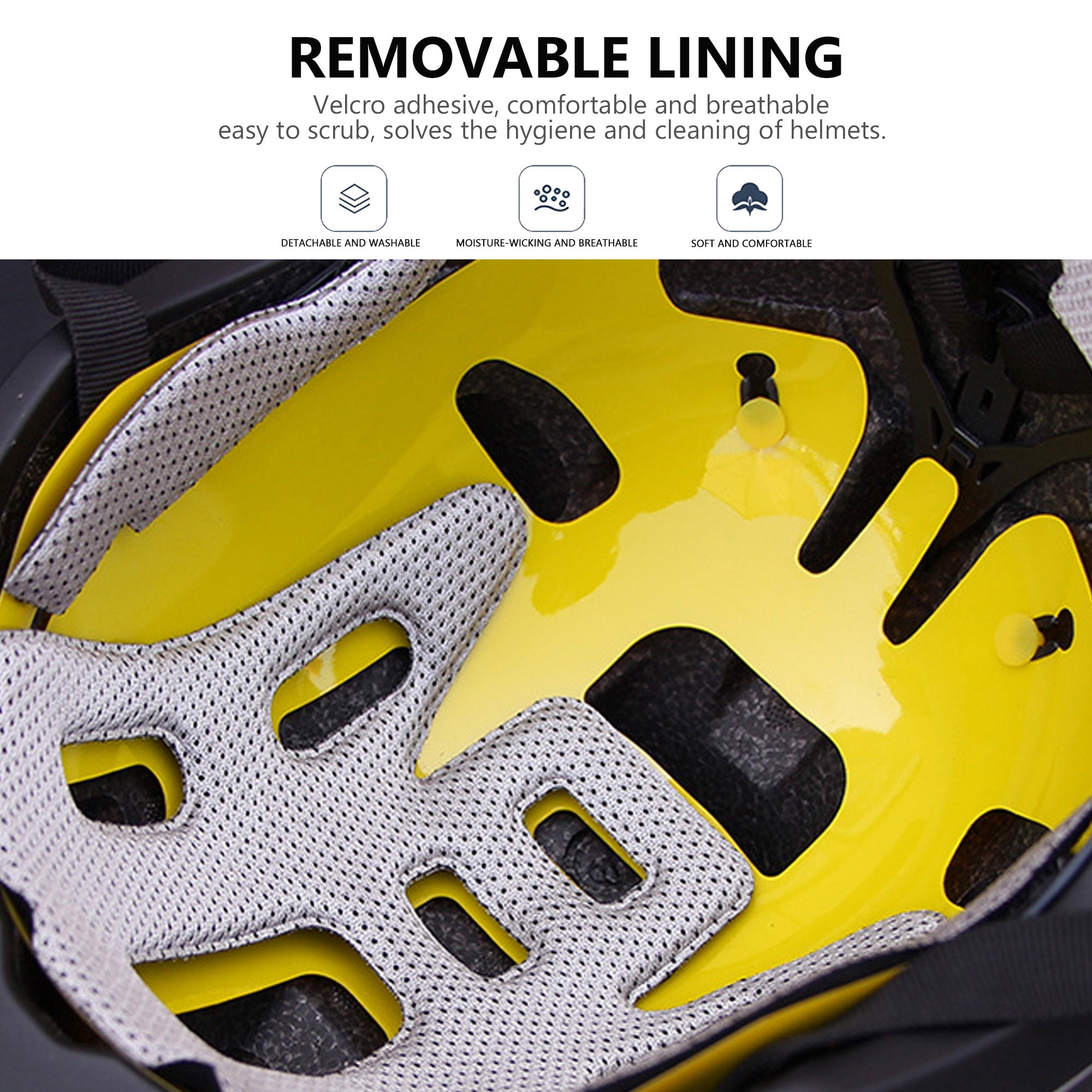 GUB Men's Road Cycling Helmet (Fits Head Circumference 22.83-24.02inch)
