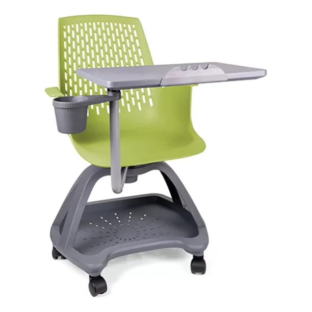 Pupitre Escolar con Base Y Paleta Giratoria 360° , Incluye Portavasos y Soporte para Tablet o Lapíz