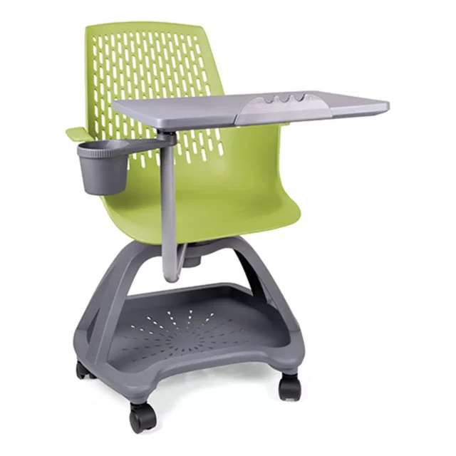 Pupitre Escolar con Base Y Paleta Giratoria 360° , Incluye Portavasos y Soporte para Tablet o Lapíz