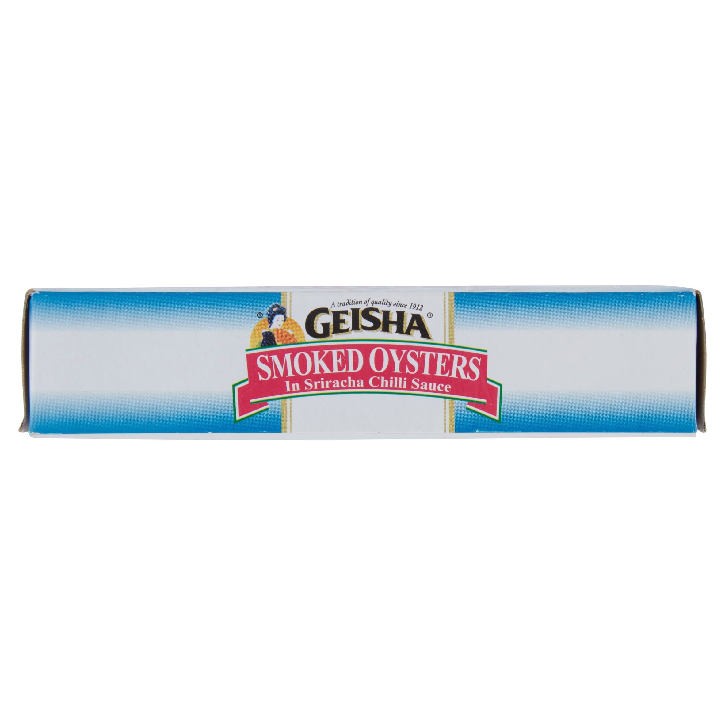(3 pack) Smoked Oysters in Sriracha Sauce, 3.75 Oz (106g), Ready to Eat in an Easy Open Can