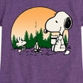 thumbnail image 3 of Peanuts - Campfire Mugs - Toddler And Youth Girls Short Sleeve Graphic T-Shirt, 3 of 6