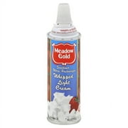Meadow Gold Ultra-Pasteurized Whipped Light Cream, 7 Oz.