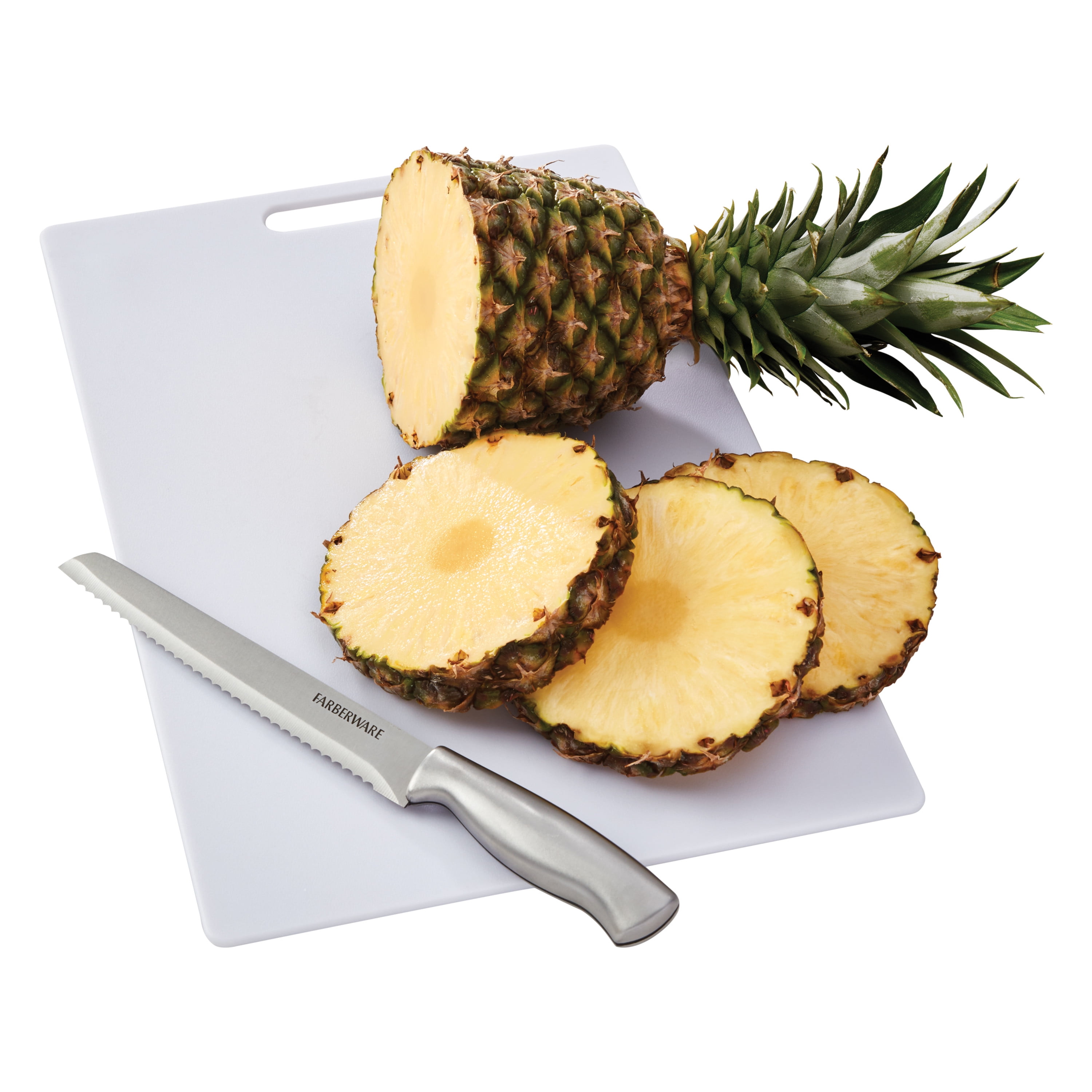 Farberware 12-inch x 18-inch Poly Utility Cutting Board