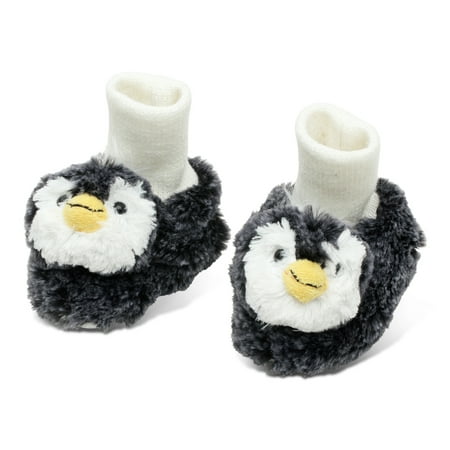 

Super Soft Plush Baby Shoes - Penguin