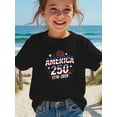 thumbnail image 5 of [Slim Fit Size Up Suggested] 250th America US 250 Years Birthday July 4th T-Shirt for Kids, 5 of 6
