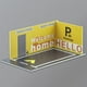thumbnail image 3 of Miniatura de PVC a escala 1/32 de estacionamiento subterráneo. Rompecabezas para armar uno mismo. Fácil de ensamblar. 24078, 3 of 6