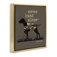 thumbnail image 3 of Stupell Industries Rustic Lodge Gold Floating Frame Canvas Art, 18 x 18, by Dog Is Good, 3 of 8