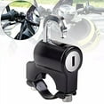 thumbnail image 3 of Motorbike Motorcycle Helmet Lock Anti-theft W/2 Keys For Handlebar Tubes, 3 of 9