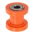 thumbnail image 1 of Cadena Rodillo Polea Tensor 10mm Nylon Ranura Tipo Guía Rueda Deslizador para Mini Motocicleta Motocross ATV Go-kart Corrediza Puerta Riego Equipo, Naranja, 1 of 6