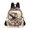 Orange Cute Dinosaur, variant on JIALIOU Mini Backpack Purse for Women Quilted Casual Daypack Small Travel Shoulder Bag, Light Beige