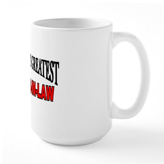 CafePress - The World's Greatest Brother In Law Large Mug - 15 oz Ceramic Large White Novelty Mug