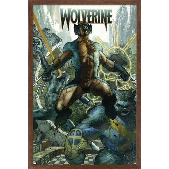 Marvel Comics - Wolverine - Astonishing X-Men #28 Wall Poster, 22.375" x 34", Framed