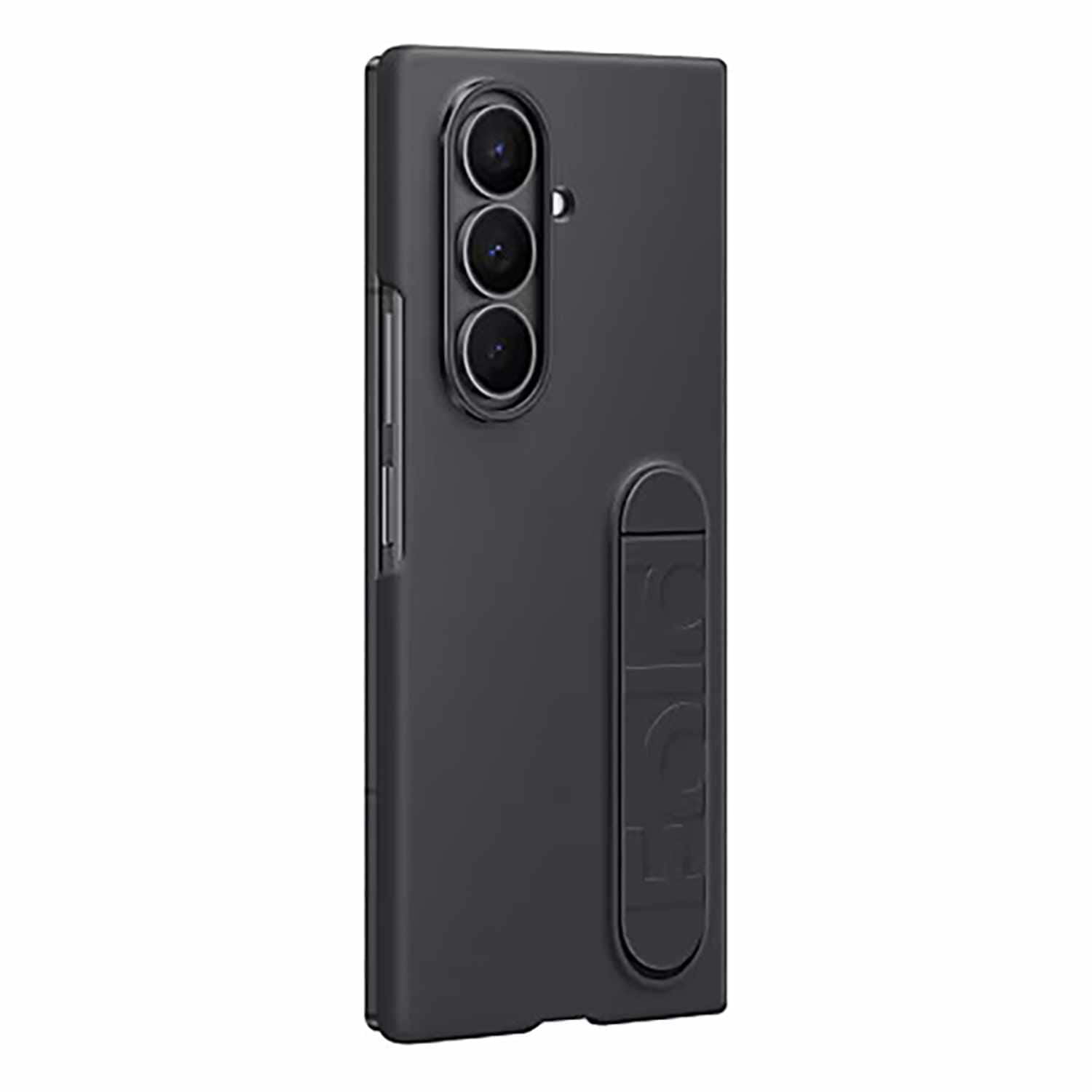 Samsung Étui en Silicone avec Support Noir pour Galaxy Z Fold7