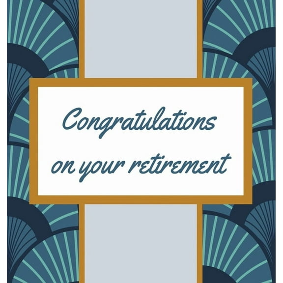 Retirement Guest Book with lined pages (hardback), (Hardcover)