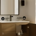 thumbnail image 4 of St. Tropez 36" Freestanding Bathroom Vanity in Brown Oak with Sink Top, 4 of 9