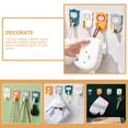 thumbnail image 5 of ULTNICE 12Pcs Decorative Owl Hooks Assorted Color Modern Style Wall Hanging Families Bathroom, 5 of 8