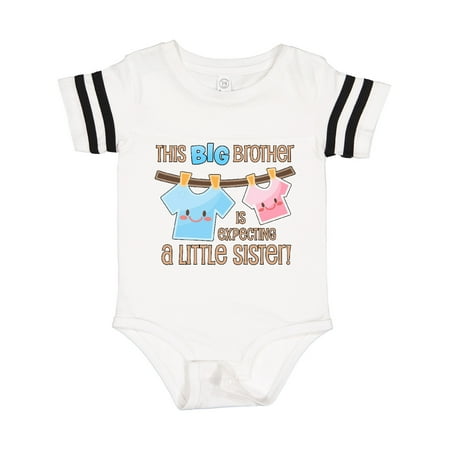 

Inktastic This Big Brother is Expecting a Little Sister Gift Baby Boy Bodysuit