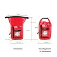 thumbnail image 2 of Yucurem Waterproof First Aid Kit Bag Empty with Strap Emergency First Aid Storage Box Essential for Adventure (A), 2 of 8